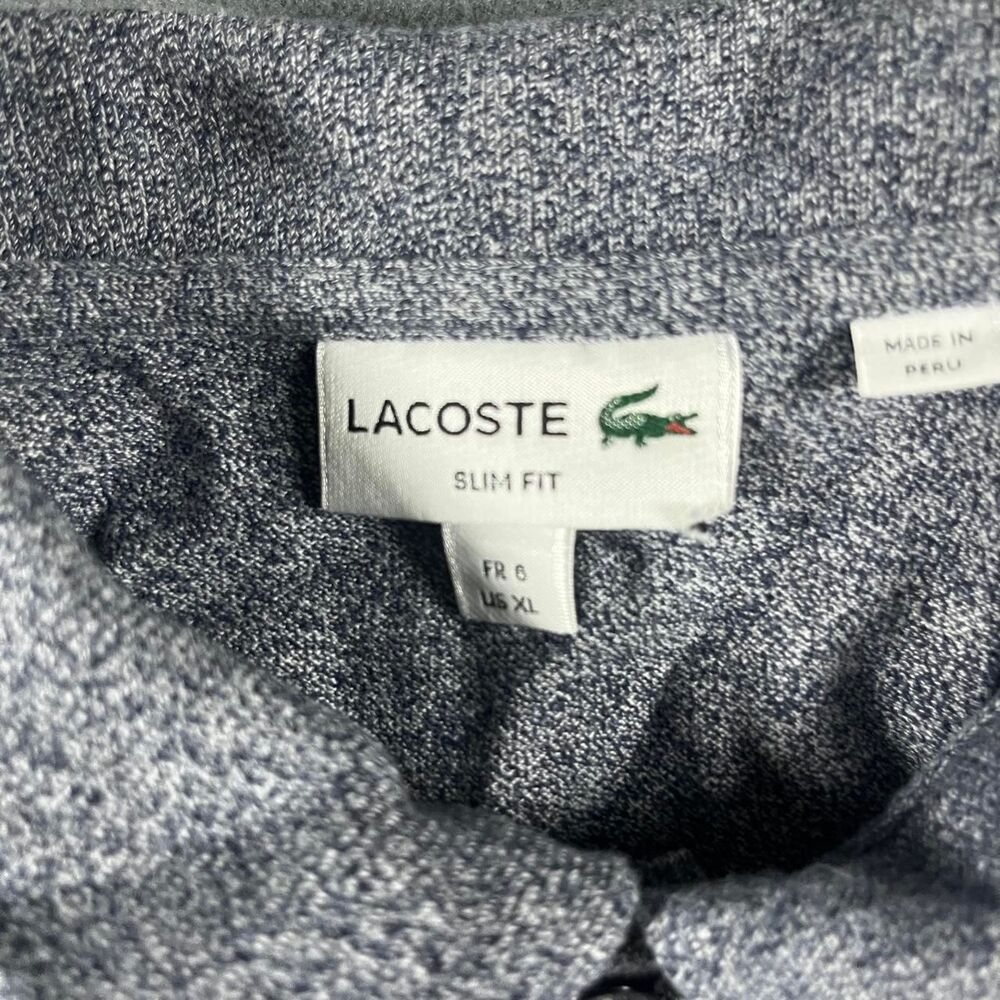 Lacoste Men's Grey Polo-shirts - Picture 6 of 6